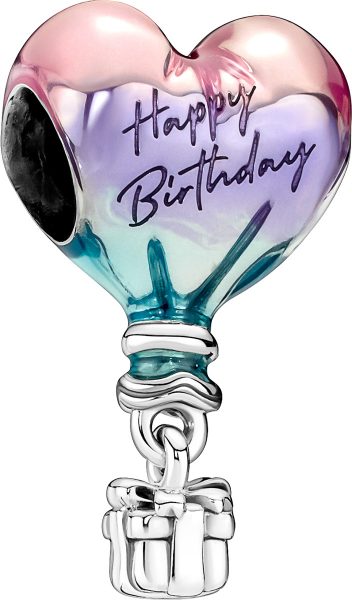 Pandora Charm 791501C01 Happy Birthday Hot Air Balloon Sterling silver 925